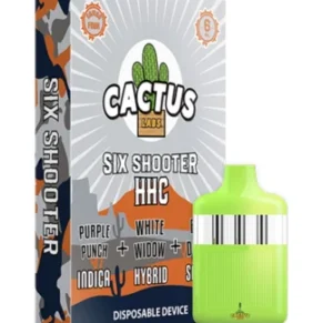 Purple Punch | White Widow | Blue Dream Cactus Labs Six Shooter HHC Disposable