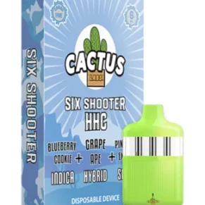 Blueberry Cookie | Grape Ape | Pineapple Express Cactus Labs Six Shooter HHC Disposable