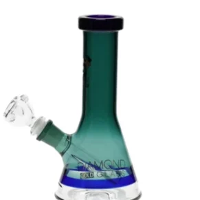 10″ Beast Small Beaker Dab Rig Diamond Glass