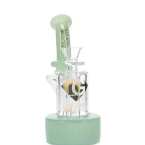 7″ Hovership Recycler Dab Rig Diamond Glass