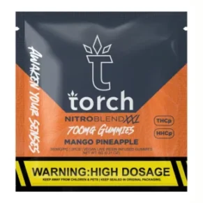 Mango Pineapple Torch Nitro Blend XXL Gummies 700mg