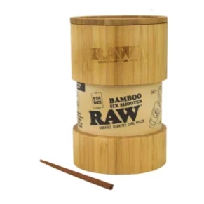 RAW Bamboo Six Shooter 1 1/4