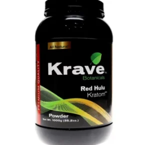 Krave Red Hulu Kratom Powder 1000g