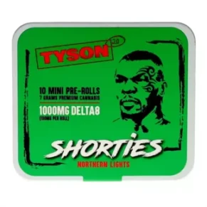 Northern Lights Tyson 2.0 Shorties Delta 8 Pre-Rolls 7G