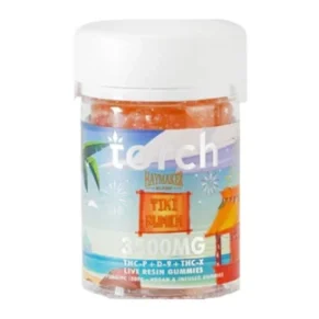 Tiki Punch Torch Haymaker Blend Live Resin Gummies 3500mg