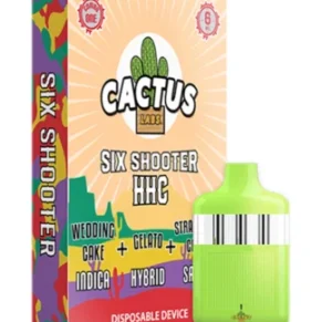 Wedding Cake | Gelato | Strawberry Cream Cactus Labs Six Shooter HHC Disposable