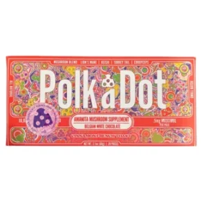 Cinnamon French Toast PolkaDot Magic Mushroom Belgian White Chocolate 500mg