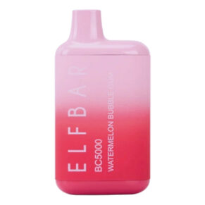 Elf Bar 5000 Disposable Vape - Watermelon BubbleGum
