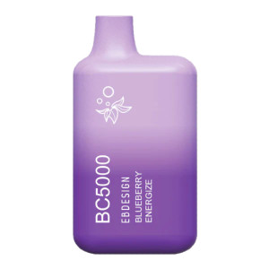 (ELF BAR) EB BC5000 Disposable Vape - 5000 puff - Blueberry Energize