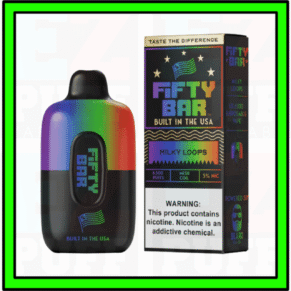 Milky Loops - FIFTY BAR - MADE IN USA by Beard Vape - 6500 Puff Disposable