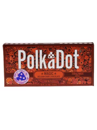 Mocha PolkaDot Magic Mushroom Belgian Dark Chocolate 250mg